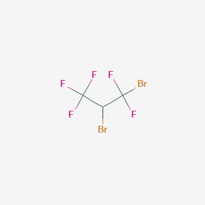 molecular formula C3HBr2F5 B3352188 2,3-Dibromo-1,1,1,3,3-pentafluoropropane CAS No. 431-78-7