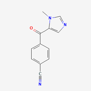 Benzonitrile, 4-[(1-methyl-1H-imidazol-5-yl)carbonyl]-