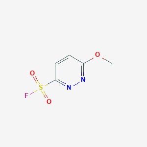 molecular formula C5H5FN2O3S B3352295 6-methoxypyridazine-3-sulfonyl Fluoride CAS No. 454182-00-4