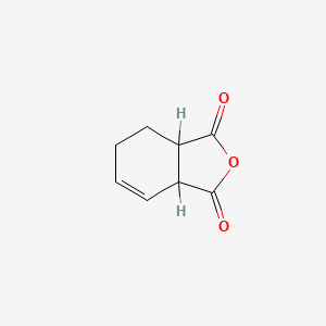 molecular formula C8H8O3 B3352352 3a,4,5,7a-Tetrahydro-2-benzofuran-1,3-dione CAS No. 4717-58-2