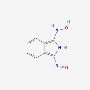 molecular formula C8H7N3O2 B3352384 Phthalimide dioxime CAS No. 4741-70-2