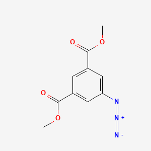 molecular formula C10H9N3O4 B3352398 dimethyl 5-azidoisophthalate CAS No. 474975-46-7