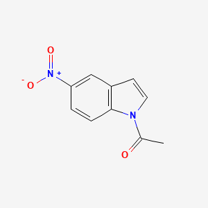 molecular formula C10H8N2O3 B3352419 N-acetyl-5-nitroindole CAS No. 4769-98-6