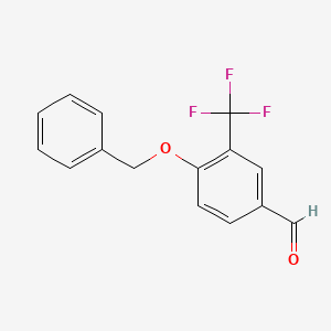 4-(Benzyloxy)-3-(trifluoromethyl)benzaldehyde