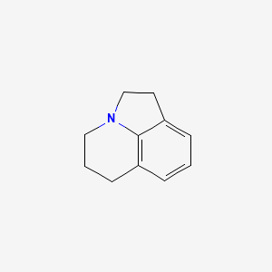 1,2,5,6-Tetrahydro-4H-pyrrolo(3,2,1-ij)quinoline