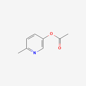 molecular formula C8H9NO2 B3352523 2-Methyl-5-acetoxypyridine CAS No. 4842-89-1