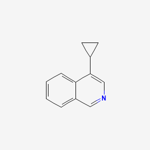 molecular formula C12H11N B3352530 4-Cyclopropylisoquinoline CAS No. 485402-69-5