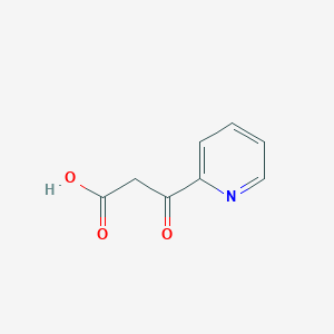 molecular formula C8H7NO3 B3352552 3-Oxo-3-(pyridin-2-YL)propanoic acid CAS No. 4939-97-3