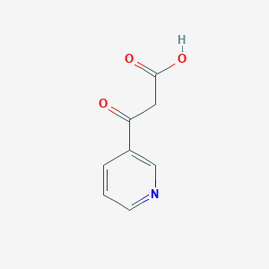 molecular formula C8H7NO3 B3352559 3-Oxo-3-(pyridin-3-YL)propanoic acid CAS No. 4939-98-4