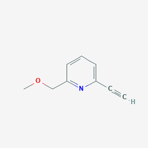 2-Ethynyl-6-(methoxymethyl)pyridine