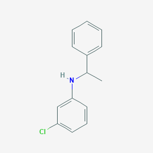 3-chloro-N-(1-phenylethyl)aniline