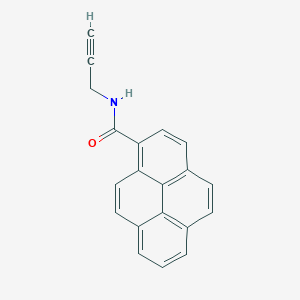 1-Pyrenecarboxamide, N-2-propynyl-