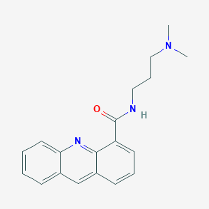 4-Acridinecarboxamide, N-(3-(dimethylamino)propyl)-