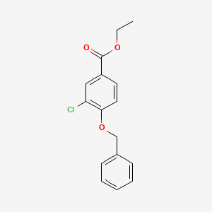 Ethyl 4-(benzyloxy)-3-chlorobenzoate