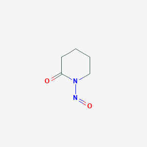 molecular formula C5H8N2O2 B3352708 1-Nitrosopiperidin-2-one CAS No. 50550-65-7