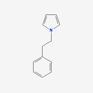 molecular formula C12H13N B3352747 1-phenethyl-1H-pyrrole CAS No. 50691-29-7