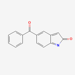 molecular formula C15H9NO2 B3352854 5-Benzoyl-2H-indol-2-one CAS No. 51135-39-8