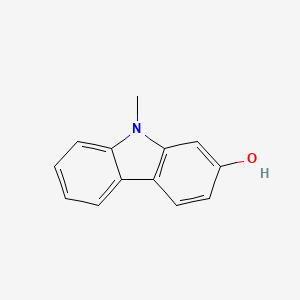molecular formula C13H11NO B3352945 9-Methyl-9h-carbazol-2-ol CAS No. 51846-67-4