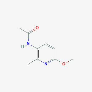 molecular formula C9H12N2O2 B3352971 N-(6-methoxy-2-methylpyridin-3-yl)acetamide CAS No. 52090-65-0