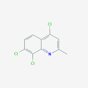 2-Methyl-4,7,8-trichloroquinoline