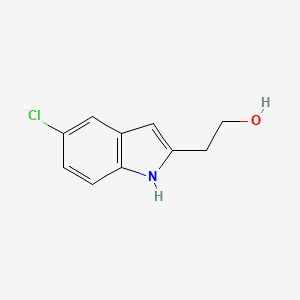 molecular formula C10H10ClNO B3353322 5-chloro-1H-Indole-2-ethanol CAS No. 540522-61-0