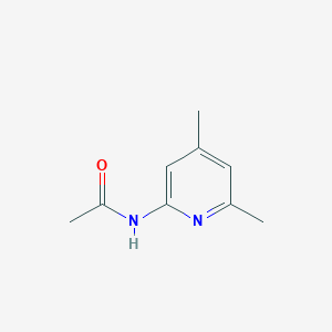 molecular formula C9H12N2O B3353327 n-(4,6-dimethylpyridin-2-yl)acetamide CAS No. 5407-88-5