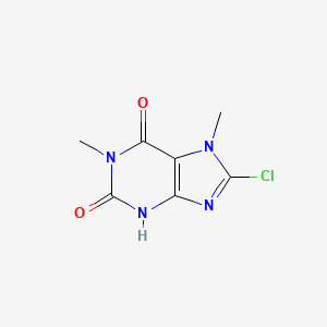B3353474 8-Chloro-1,7-dimethyl-3,7-dihydro-1h-purine-2,6-dione CAS No. 5472-54-8