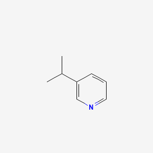 molecular formula C8H11N B3353645 3-propan-2-ylpyridine CAS No. 55740-80-2