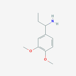 1-(3,4-Dimethoxyphenyl)propan-1-amine