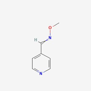 molecular formula C7H8N2O B3354199 Isonicotinaldehyde O-methyloxime CAS No. 57980-42-4