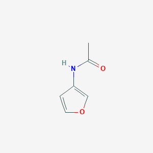 molecular formula C6H7NO2 B3354464 3-Acetamidofuran CAS No. 59445-85-1