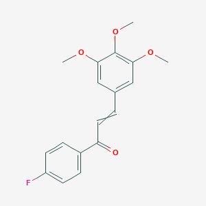 1-(4-Fluorophenyl)-3-(3,4,5-trimethoxyphenyl)prop-2-en-1-one