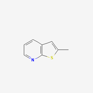 molecular formula C8H7NS B3354991 2-Methylthieno[2,3-b]pyridine CAS No. 61456-81-3