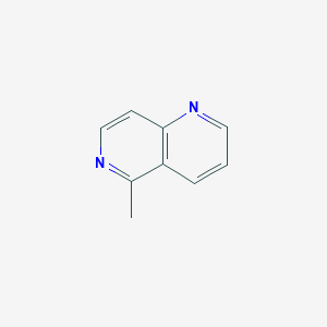 molecular formula C9H8N2 B3355023 5-Methyl-1,6-naphthyridine CAS No. 61542-09-4