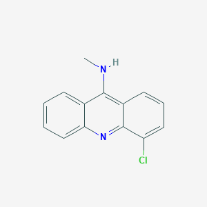 molecular formula C14H11ClN2 B3355129 4-CHLORO-N-METHYLACRIDIN-9-AMINE CAS No. 61981-67-7