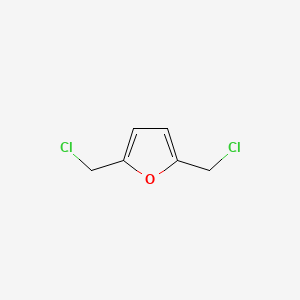 molecular formula C6H6Cl2O B3355187 Furan, 2,5-bis(chloromethyl)- CAS No. 6214-02-4