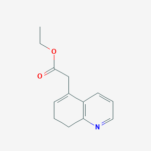 Ethyl (7,8-dihydroquinolin-5-yl)acetate
