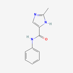 2-Methyl-n-phenyl-1h-imidazole-5-carboxamide