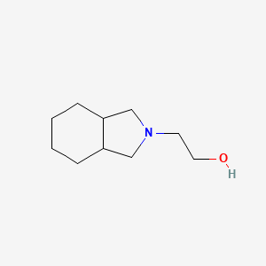 molecular formula C10H19NO B3355582 2-(hexahydro-1H-isoindol-2(3H)-yl)ethanol CAS No. 63023-81-4