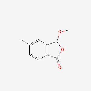 1(3H)-Isobenzofuranone, 3-methoxy-5-methyl-