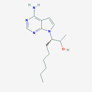molecular formula C15H24N4O B033557 7-Deaza-ehna CAS No. 103298-51-7