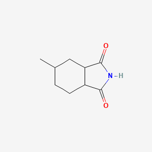 B3355745 5-Methyl-3a,4,5,6,7,7a-hexahydroisoindole-1,3-dione CAS No. 63485-40-5