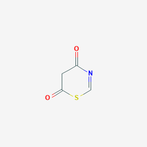 molecular formula C4H3NO2S B3355774 4H-1,3-Thiazine-4,6(5H)-dione CAS No. 63549-80-4