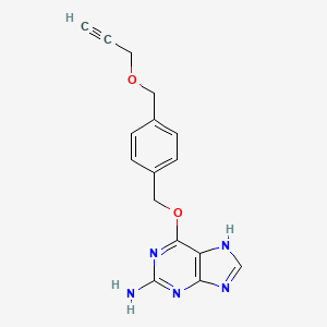 molecular formula C16H15N5O2 B3356692 PYBG CAS No. 680622-71-3