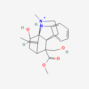 molecular formula C22H29ClN2O4 B3356777 Echitamine Chloride CAS No. 6878-36-0