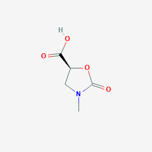 (S)-3-methyl-2-oxooxazolidine-5-carboxylic acid