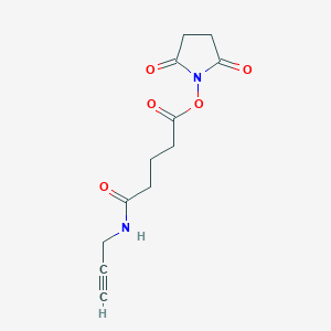 4-(Propargylcarbamoyl)butyric acid succinimidyl ester