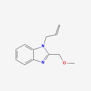 1H-Benzimidazole, 2-(methoxymethyl)-1-(2-propenyl)-