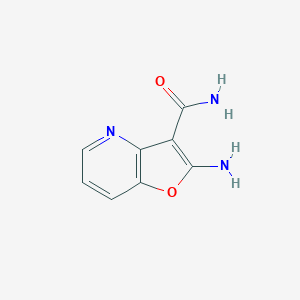 2-Aminofuro[3,2-b]pyridine-3-carboxamide