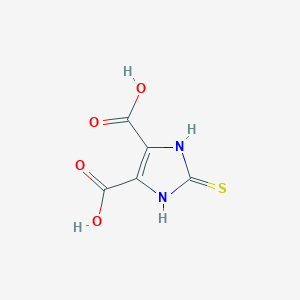 2-Sulfanylidene-2,3-dihydro-1H-imidazole-4,5-dicarboxylic acid